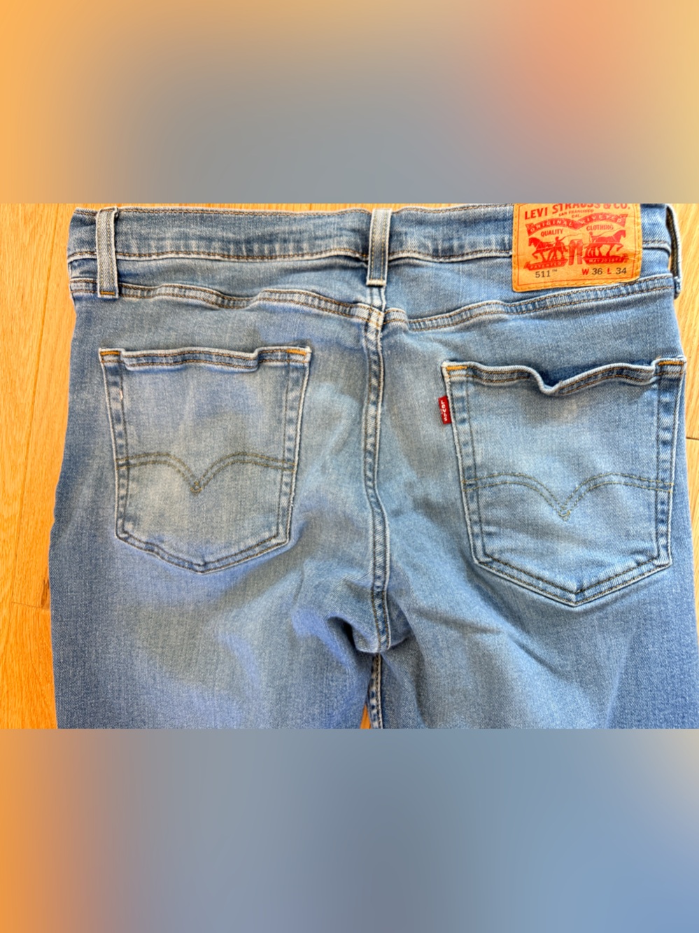 Men’s Levi’s 511. W36. L34 - Picture 4 of 8